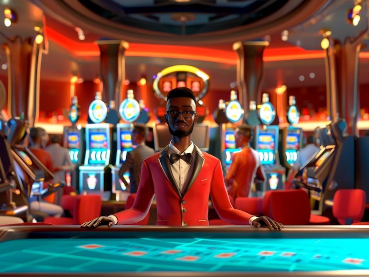 Studio dealer langsung Speed Baccarat dengan kamera multi-sudut di agb99
